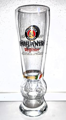 Rahm Paulaner Verre à bière blanche Verre exclusif Italie 1 x 0,5 l Verre à bière