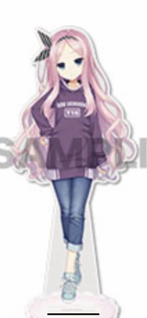 Amazon.co.jp: 汐山涼音 ビッグアクリルスタンド ゆずソフト 喫茶