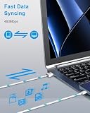 Długi kabel ładowarki do iPhone'a 3M, [certyfikat Apple MFi] Kabel USB do Lightning 3M Kabel ładowarki USB do iPhone'a Szybkie ładowanie Przewód ładujący do iPhone'a 14 13 12 11 Pro Max XS X SE 8 iPad