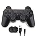 PS-3 Controller, Wireless Controller für PS-3, Double Shock 6-Achsen Bluetooth Gamepad Joy*stick mit Ladekabel für Pystation 3