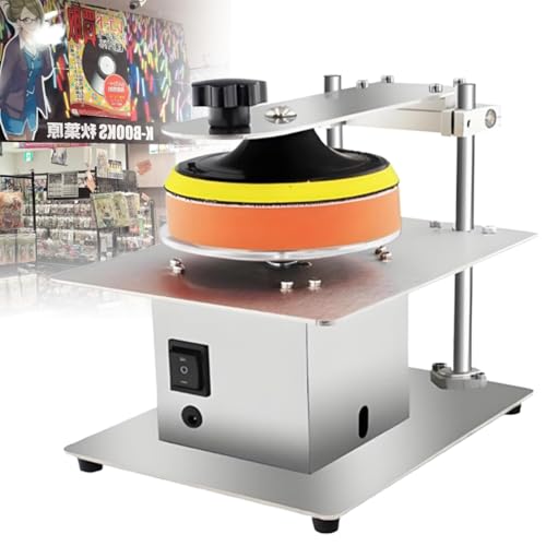 IqdZynx Machine de réparation CD/DVD pour Jeux, polisseuse Semi-Automatique 200W, Suppression des Rayures pour PS1 PS2 PS3 Xbox Wii