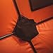 Gazelle T4 Waterproof 4 Person Portable Polyester Outdoor Pop Up Camping or Beach Tent with Removable Floor, Mesh Screens, and Rain Fly, Orange