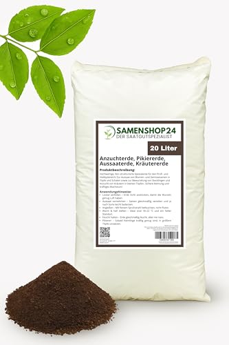 Hochwertige Anzuchterde 20L für Keimung und Bewurzelung | Spezialerde für...