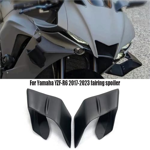 Ailes Moto Carénage Fixes Augmentent Appui Aérodynamique YZF-R6 2017-2024