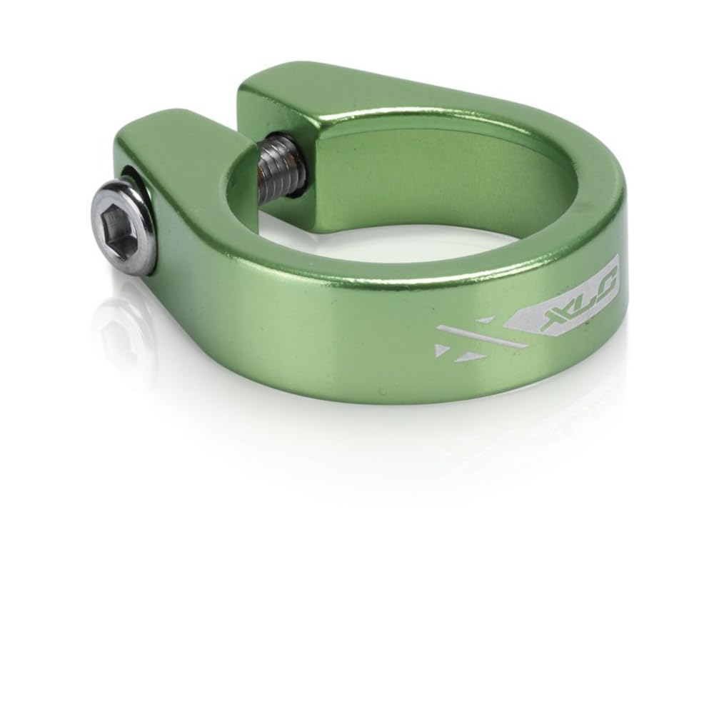 XLC Unisex - Adult PC-B09 Seat Clamp Lime Green 3.5 x 3.5 x 3.5 cm