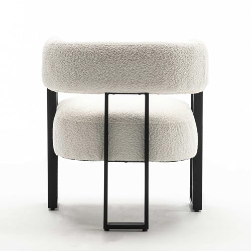 Sillón Plegable Teddy Velvet Blanco Redondo miniatura 4