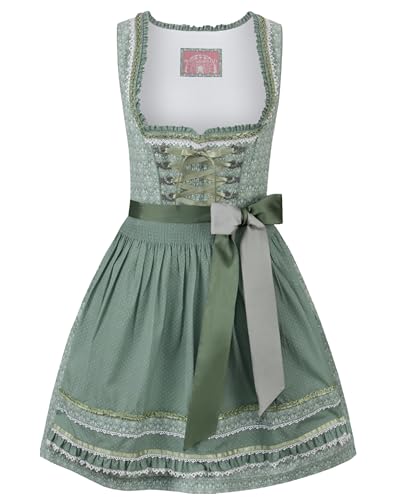 Stockerpoint Kim Damen Mini Dirndl, salbei, 44