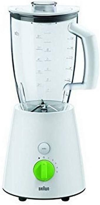 Blender TributeCollection - 800 2 W- BOL L-5 vitesses Turbo Base du BOL démontable Blanc-Vert-Brown