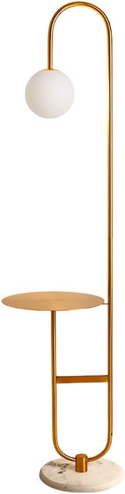 lampada da terra con marmi