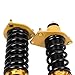 SCITOO Coilovers for Height Adjustable Lowering Kit for Mazda for RX-8 2004-2011 - Golden Full Set Shocks Struts Kit