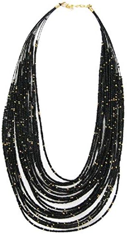 Designer Beads Layered Necklace by LACIRA