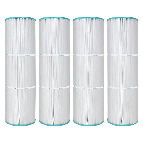Hurricane Filters HF5397-01 4 Pack Advanced Spa Filter Cartridge - Replacement for PLB-S-100, Unicel C-5397, Filbur FC-2792, Rainbow, Waterway, Leisure Bay S2/G2 Spa 100