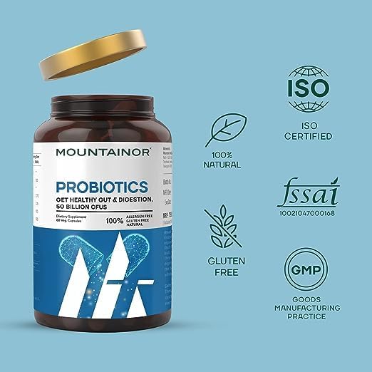 Miniatura 6 de Fórmula probiótica avanzada con 50 mil millones de UFC y 16 cepas probióticas - 60 cápsulas vegetales para hombres y mujeres cápsulas probióticas