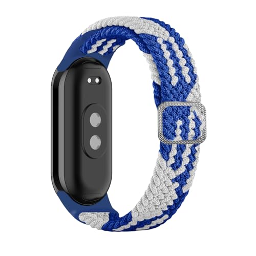 for Xiaomi Smart Band 10 / 9 / 8�o���h �e���i�C������ �ґg�X�g���b�v �r���v �o �� �h ���߉\ �_�炩 �ʋC �y�� �ϊ� ����OK �ϋv�� ���K�t�B�b�g �L�k�� �ւ��x���g for Mi Band 10 / 9 / 