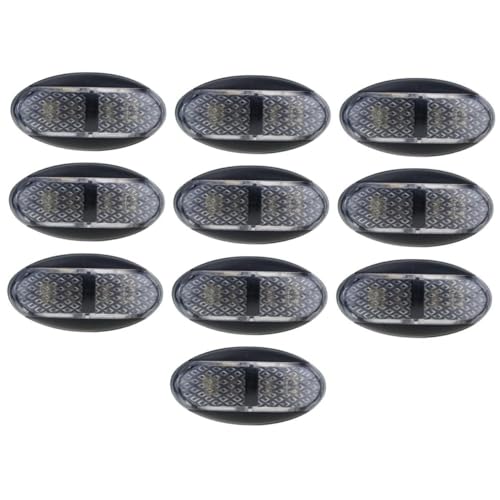 DRESSOOS 10 Uds Barra De Seguridad De La Puerta De La Luz Lateral Del Remolque Del Camión Lámpara LED Para Camión Marcador Lateral Del Remolque Luces LED Para Camiones Barra LED Para