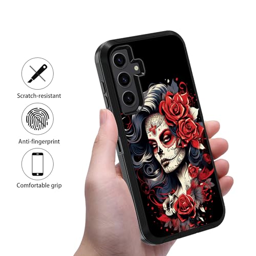 Coque Samsung S23 FE tête de mort antichoc antichoc et robuste