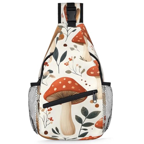 Sling Bag para mujeres y hombres, bolsa cruzada unisex miniatura 1