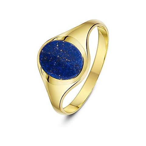 Theia Men’s Oval Lapis Lazuli Ring Cover