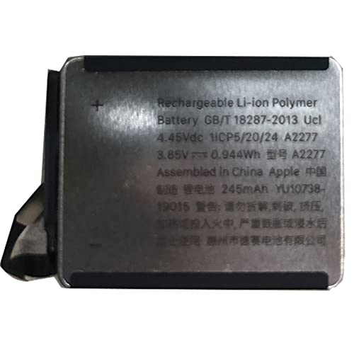 dr A2277 rvobe[For Watch 40mm Series 5 S5 40MM A2277 p̃EHb`obe[ dr ݊ obe[ 3.85V 245mAh/0.944Wh