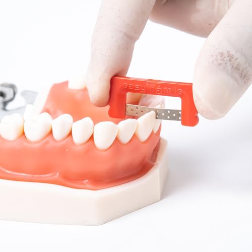 Image of 10pcs Easyinsmile IPR Dental Kit Orthodontic Interproximal Enamel Reduction Strips Tooth Polish Abrasive Saw Oral Care Cleaning Tool (Multicolor)