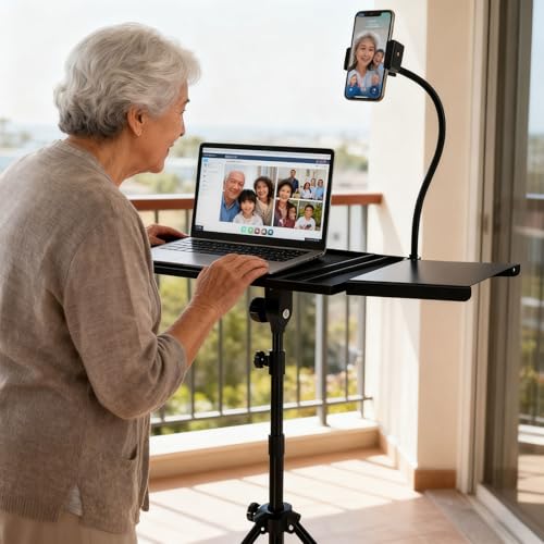 Soporte para Proyector Plegable con Bandeja Acolchada miniatura 4