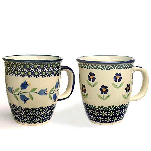 Bunzlauer Becher-Set aus 2 Bechern Mars 260 ml (Dekore Agnes und Angelika) Cover