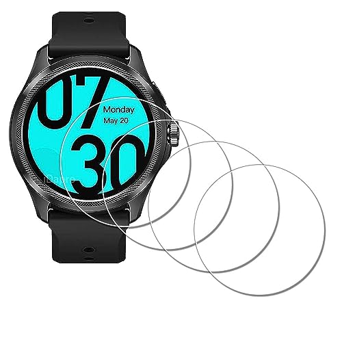 ✅ Pellicola protettiva progettata solo per TicWatch Pro 5 Enduro/TicWatch Pro5 , non adatta per TicWatch Pro 4G LTE e altre orologi.Include 4 x Vetro Temperato con materiale necessario.