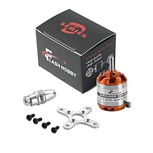 FLASH HOBBY D2836 880KV 2-4S Brushless Outrunner Motor for Rc Multicopter Airplane Helicopter 880kv