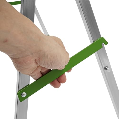 2 caballetes plegables de metal, caballete de batalla de 1200 kg, 2 x 4 brazos de apoyo, altura ajustable de 6 etapas (28-35 cm), soporte industrial en forma de A para talleres y obras de construcción