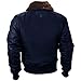 Top Gun Official B 15 Mens Flight Bomber Jacket with Patches Navy