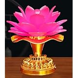 FTBOL 蓮の花 造花 蓮華灯 蓮花 光る蓮の花 仏花 お盆用品 7色変化 蓮華 2個セット 2WAY給電対応(USB・電池) はすはな インテリア照明 お盆 仏具 仏壇 仏前 法事 法要 お彼岸 葬式 命日 霊前灯 (ピンク)