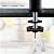 WEWE Matte Black Drinking Water Faucet Non Air Gap Stainless Steel Filtered Faucet for Kitchen Sink Reverse Osmosis System