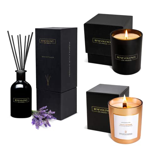 Set de Vela Aromática y Difusor Benevolence LA miniatura 1