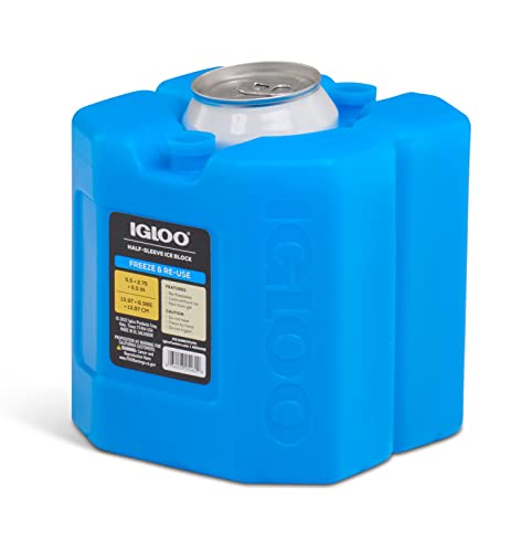 Image of Igloo Maxcold Ice Blocks, Reusable Ice Packs for Coolers, Freezer Pack, Cold Packs for Coolers, Long Lasting Ice Blocks