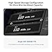 Beelink EQi12 AI Mini PC, Intel Core i5 12450H(Up to 4.4GHz) 8C/12T, Mini Desktop Computer 16GB DDR4 RAM 500GB NVMe SSD, Micro PC 4K@60Hz Dual HDMI/BT5.2/WiFi 6 for Office/Home/Ai Copilot