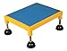 Vestil PAHT-L-2424 Portable Adjustable Stand, Low Ergonomic Deck, 24"x24", Yellow