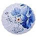 FLAIGO Parapluie en papier peint de style chinois classique résistant à la pluie - Motif floral multicolore et bambou - -