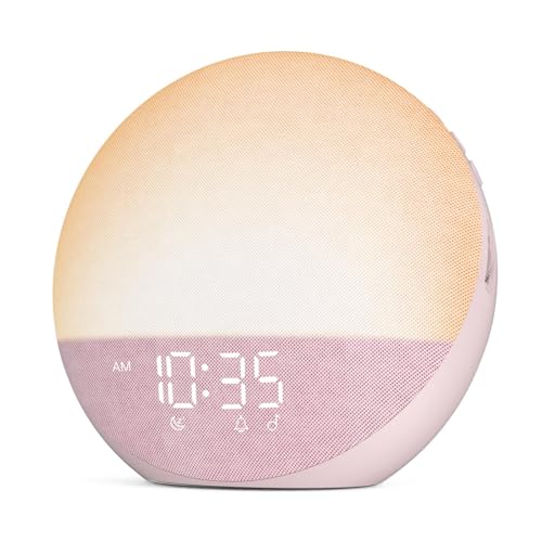 Odokee Sunrise Alarm Clock White Noise Machine: Natural Wake...