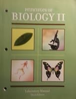 Principles of Biology II: Laboratory Manual 0536932786 Book Cover