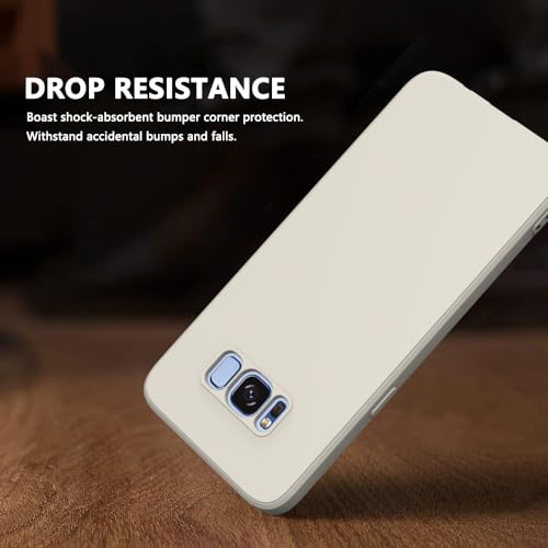 Image of for Samsung Galaxy S8 Plus Case White, Scratch Resistant with Soft Touch, Slim Thin Phone Cover for Samsung Galaxy S8 Plus