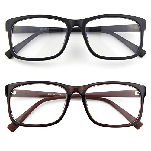 CGID CN12 Retro Anteojos Lente Claro Gafas Para Mujer y Hombre Cover