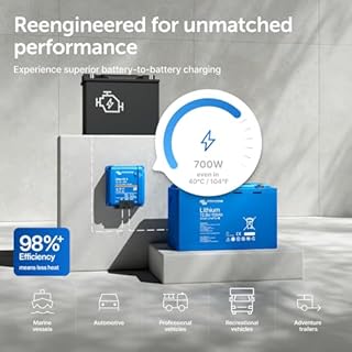 Victron Energy Orion XS DC-DC 12/12-Volt 50 Amp Battery Charger with EMC Improvements