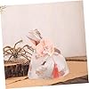 Healeved 3 Stück Chinesische Handtasche Knoten-design mit Orchideen-stickerei Leichter Japanischer Handgelenkbeutel für Hochzeit Umzugsgeschenk Tragbare Damen-tasche in Rosa mit Quaste #1