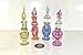 Lot of 12 Tiny Mouth Blown Egyptian Perfume Bottles Glass