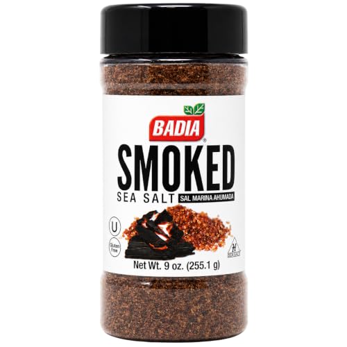 Badia Smoked Sea Salt, 9 oz - Rich Smoky Flavor for Grilling image 2