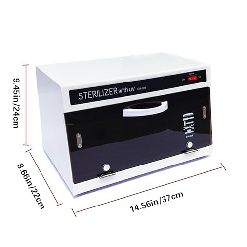 Armadietto sterilizzatore UV per disinfezione – grande grado medico per spa, unghie, tatuaggi, strumenti dentali e barbieri, saloni di bellezza e parrucchieri