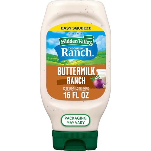 Salsa de ensalada Hidden Valley Ranch Buttermilk (473ml) Importación US!