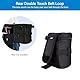 JJC Objektivtasche Schutztasche für Canon EF 24-70mm f2.8L II USM EF70-300mm f4-5.6 EF 50mm f1.2L für Tamro SP 70-300mm f4-5.6 A005 Nikon AF-S 24-120mm f4G ED & More, Innenmaß 3.9 x 6.5