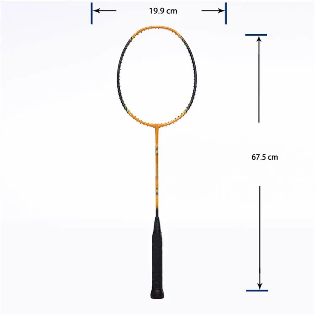 Racchetta Da Badminton In Fibra Di Grafite Comodo Sport All'aria Aperta