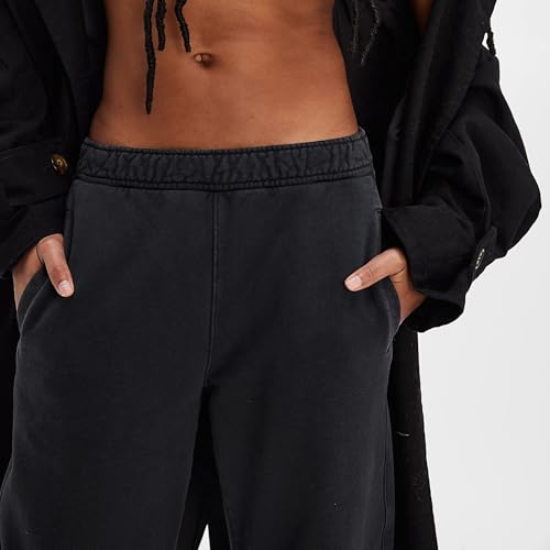 Barrel Sweatpants Women Baggy Wide Leg Track Pants Casual Cotton Palazzo Trousers with Pockets3